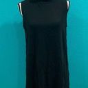 Garnet Hill  black turtleneck dress in size medium Photo 0