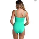 La Blanca Island Goddess Lingerie One Piece - Seafoam Photo 2