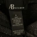 AB Studio Vintage Women’s  Black Tweed pants size 6 Photo 2