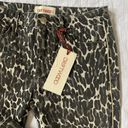 Driftwood  Jackie Grey Cougar Animal Print Skinny Jeans Raw‎ Hem Hi-Rise Women 27 Photo 1