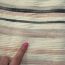 The Loft Women's Multicolor Striped Woven Fringe Hem Mini Skirt Photo 2