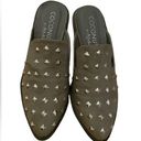 Coconuts by Matisse  Silver Studded Mules size 7.5 Photo 0