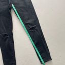 Rolla's  Jeans Womens 29 Black Westcoast Ankle Mid Rise Skinny Distressed Stretchy Photo 7