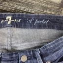 7 For All Mankind A Pocket Flair hem Low Rise Blue Jeans By  28 Photo 5