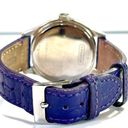 Coach  Purple Leather Monogram Band Madison Signature Watch Photo 5