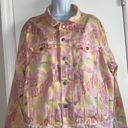 Princess Polly Sweetheart Printed denim jacket Photo 0