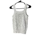 Loft  Women’s Cream Knitted Sweater Tank Top Size XS Photo 6