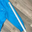 Studio Works  Linen Button Front Shirt Turquoise Large Long Sleeve Photo 10