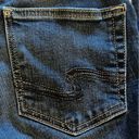 Silver Jeans Silver Avery Straight Fit Indigo Zip Single Button Fly‎ 24x31 Photo 5