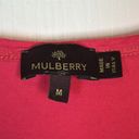 Mulberry Women's  Pink Basic Pullover Shirt Blouse Size Med #7554 Photo 5