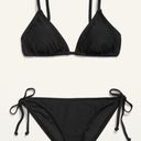 Old Navy NWT  Black String Bikini 2-Piece Swim Set - M Photo 0