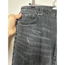 CAbi  Slim Boyfriend Jeans Black Distressed Shadow Wash #3749 Size 6 Photo 5