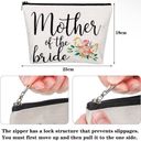 Brand New Mother of the Bride Makeup Pouch / Bag / Purse Photo 1