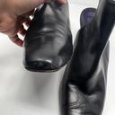 Ralph Lauren Collection Purple Label Leather Slingback Heels Size 10 Black Photo 6