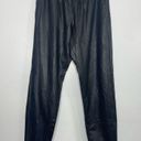 Commando  Faux Leather Joggers SLG45, Black, Size Medium Photo 1