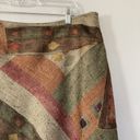 Coldwater Creek  Skirt Large Twill Woven Southwest‎ Western Geo Print Yellowstone Photo 7