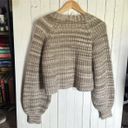 Urban Outfitters Cropped Cardigan Tan Size M Photo 5