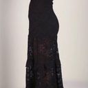 Nightcap Positano Black Lace Off Shoulders Maxi Dress Photo 2