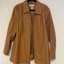 Vintage Leather Jacket Brown Size XL Photo 1