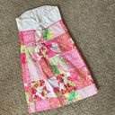 Lilly Pulitzer Franco Patchwork Strapless Mini Dress Photo 4