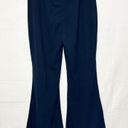 Suzanne Betro NWT   Women's High Rise Pull On Flare Pants Size 2X Navy Photo 3