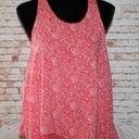 Mango MNG double layered Orange Tank Top Size L Photo 0