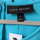 Lane Bryant  NWT aqua blouse  Photo 6