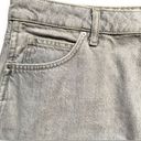 Mango MNG Skirt Gray Denim Micro Mini Straight Fit Cotton Size Medium Photo 2