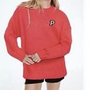 Victoria's Secret Retired  PINK Boyfriend Sweater Chunky Knit‎ Blue Oversize XS Photo 1