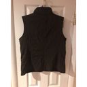 Talbots Women’s Brown Quilted Vest Size Medium Button Up Pockets Classic ￼G5 Photo 5