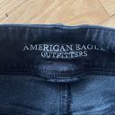 American Eagle  360 Super Stretch Super Hi-Rise Jegging Black Shorts Size 4 Reg Photo 5