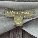 Lane Bryant Blazer Women's 28 Blue One Button Partially Line Career Plus Size Photo 3