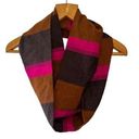 Lemlem  NWOT Black—Copper Orange—Hot Pink—Infinity Scarf Photo 0