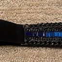 BCBGMAXAZRIA  Black and Blue Gem Chain Belt Photo 3