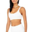 Alo Yoga  Airbrush Suspension Sports Bra White Size M Photo 8