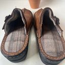 EastLand  Mae Womens Clogs Shoes Size 7.5M Brown Distressed Buckle Comfort SlipOn Photo 7