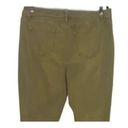 Lane Bryant  Skinny High Waisted Slimming Jean Zip Button Pockets 18 Khaki Green Photo 4