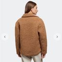 ONIA NWT  Sherpa Camel Light Brown Tan Oversized Jacket Nylon Furry Gorpcore XL Photo 2