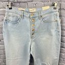 Universal Threads Universal Thread Vintage Straight Stretch Button Fly Jeans Size 14 Ankle Length Photo 2