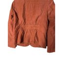 J.Jill  Women’s Burnt Orange Rust Blazer Size 4 Petite Photo 7