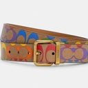 Coach  rainbow belt for men with signature c4153 Photo 0