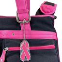 Edge Mobile  forHer Eco-Friendly Tote (Black with Pink Trim) Photo 3