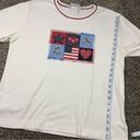 Jantzen  Petite Vintage Women’s Short Sleeve Fourth of July Tee Photo 7