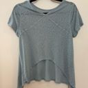 Lululemon  Loop Around Blue Fog Leopard Cheetah Tee Shirt Medium Photo 0