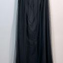 Jonathan Martin  Vintage Black Maxi Tulle Witchy Dark Fairy Goth Skirt Small Photo 1