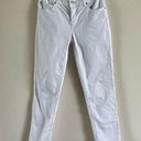 Eileen Fisher  Slim-Fit Ankle Jeans in White Size 2 Photo 1