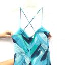 City Triangles M Blue  Maxi Strap Evening Dress Photo 2