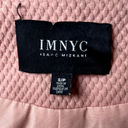 Isaac Mizrahi IMNYC  Pink Blazer Jacket Park Avenue Textured Women's Full zip S Photo 3