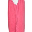 Cynthia Rowley  Linen Sleeveless Dress Deep Pink M Photo 1