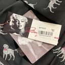 Marilyn Monroe  NWT Black Pink Dalmation Dog Print Pinup Sleeveless Dress Small Photo 10